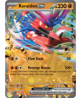 Koraidon ex SVP 197 / 150