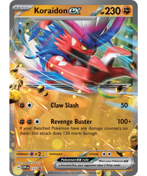 Koraidon ex SVP 197 / 150