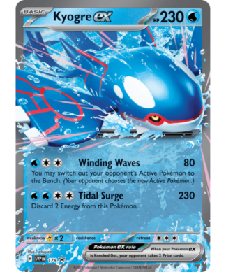 Kyogre ex SVP 178 / 150