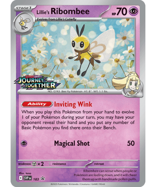 Lillie's Ribombee SVP 183 / 150