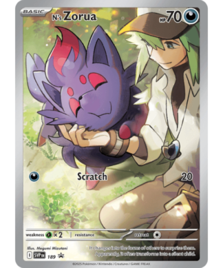 N's Zorua SVP 189 / 150