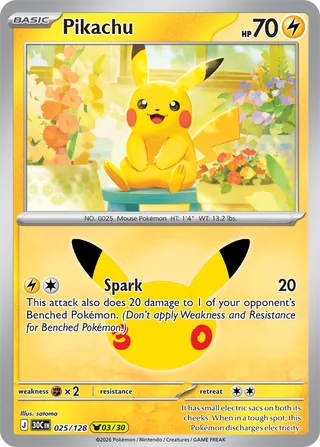 Pikachu 025 / 0