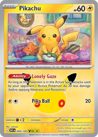 Pikachu 028 / 0