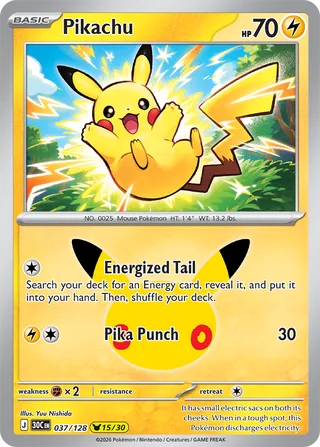 Pikachu 037 / 0