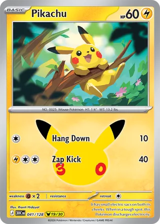 Pikachu 041 / 0