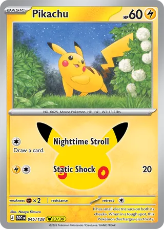Pikachu 045 / 0