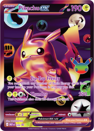 Pikachu ex MEP 109 / 0