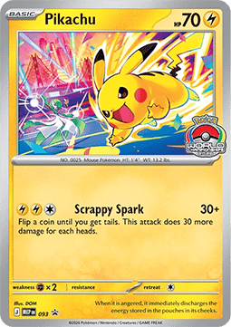 Pikachu MEP 093 / 0