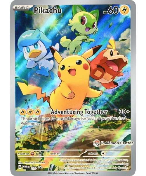 Pikachu SVP 027 / 150