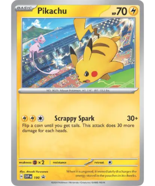 Pikachu SVP 190 / 150