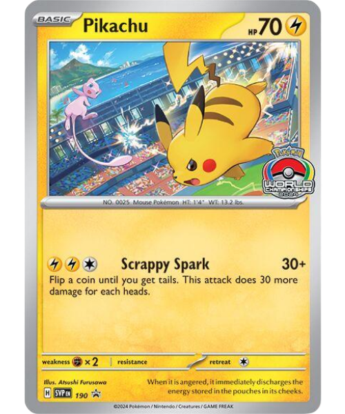 Pikachu SVP 190 / 150