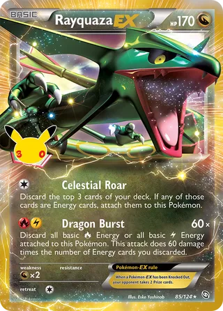 Rayquaza EX DRX085 / 0