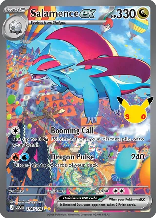 Salamence ex 156 / 0