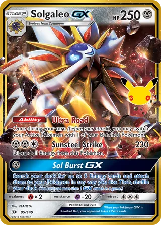 Solgaleo GX SUM089 / 0