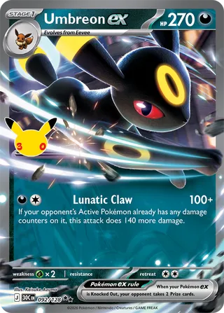 Umbreon ex 092 / 0