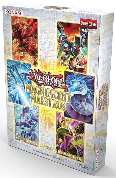 Yu-Gi-Oh! Magnificent Maestros - 2026 Box - Collector's Set Tuckbox (3 Booster Packs)