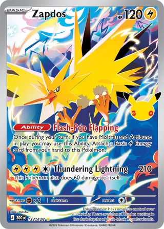 Zapdos 133 / 0