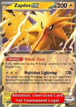 Zapdos ex SVP 049 / 150
